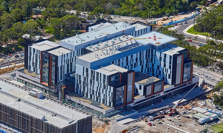Image for Northern Beaches Hospital nears completion